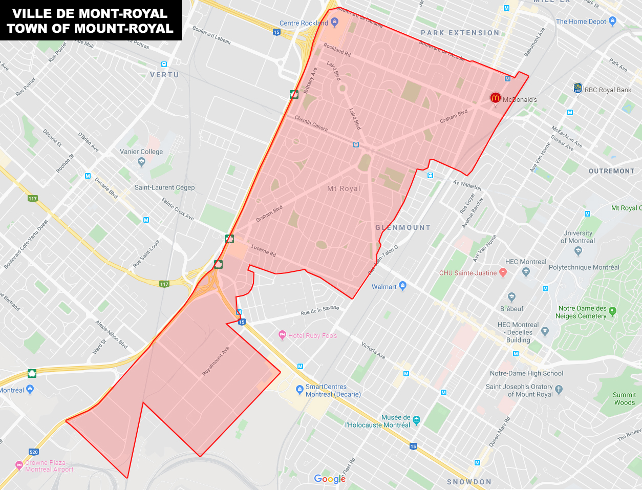 TMR Detailed Map